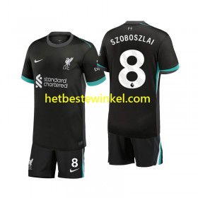 Liverpool Szoboszlai 8 Voetbalshirts Kind Uit 2024-25